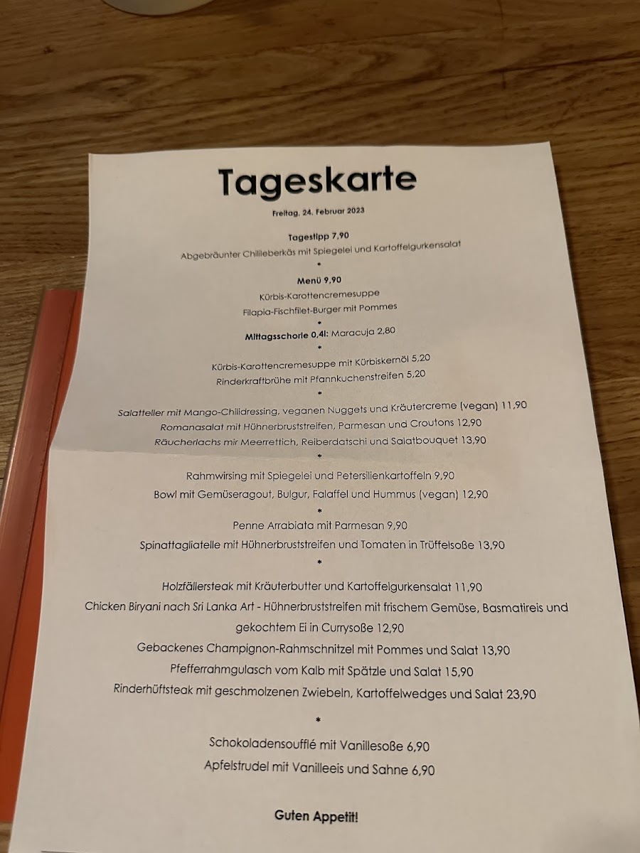 Menu Steinheil 16-9
